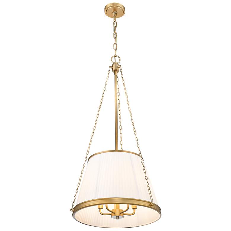 Image 3 Z-Lite Madeline 18" Wide Modern Gold 5-Light Pendant more views