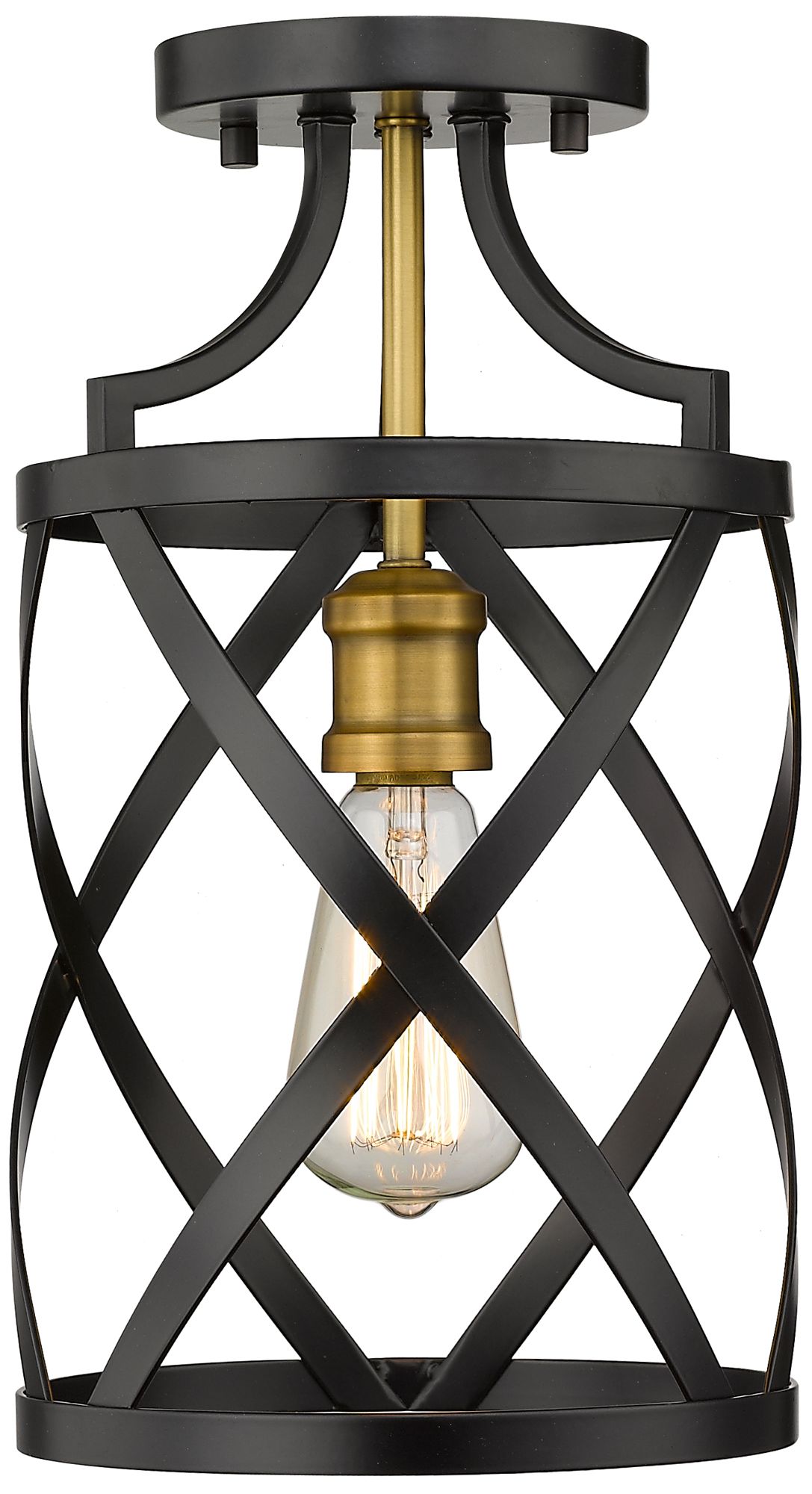 Z-Lite Malcalester Black Collection