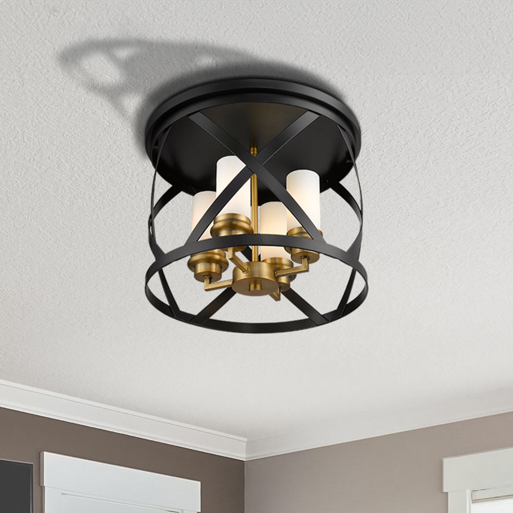 Z-Lite Malcalester Black Collection