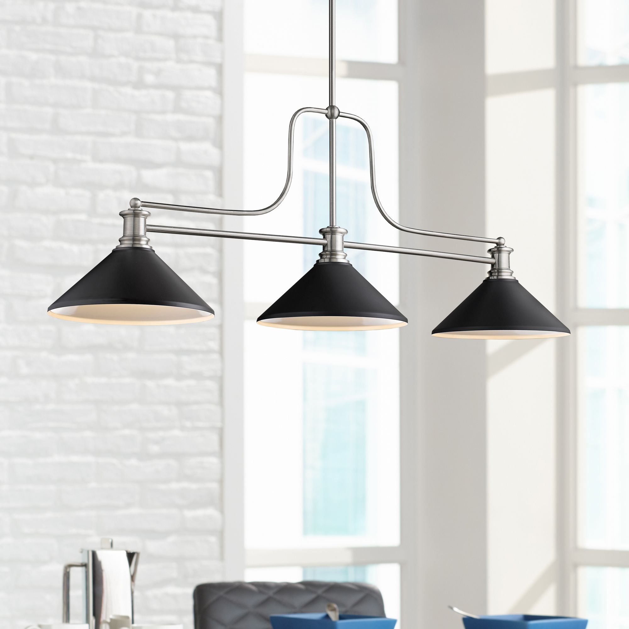 Z-Lite Melange Brushed Nickel Collection