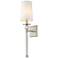 Z-Lite Mia 25" High Brushed Nickel Steel Wall Sconce