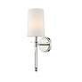 3_Z-Lite Mila 19 1/2" High Polished Nickel 1-Light Wall Sconce more views