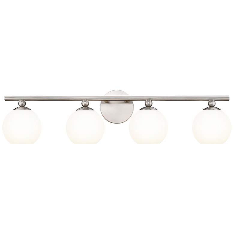 Image 2 Z-Lite Neoma 30" Wide Brushed Nickel 4-Light Bath Light