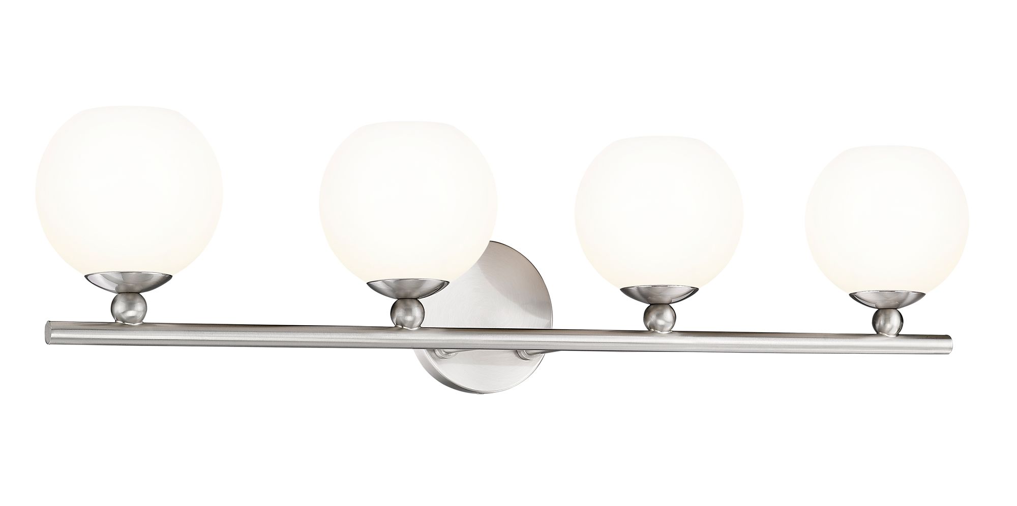 Image 5 Z-Lite Neoma 30" Wide Brushed Nickel 4-Light Bath Light more views