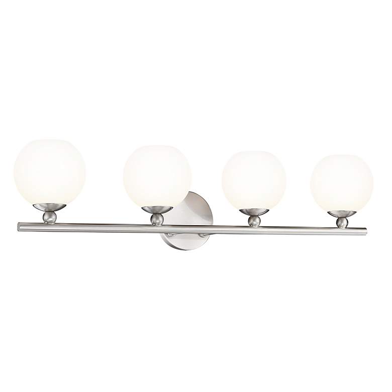 Image 5 Z-Lite Neoma 30" Wide Brushed Nickel 4-Light Bath Light more views