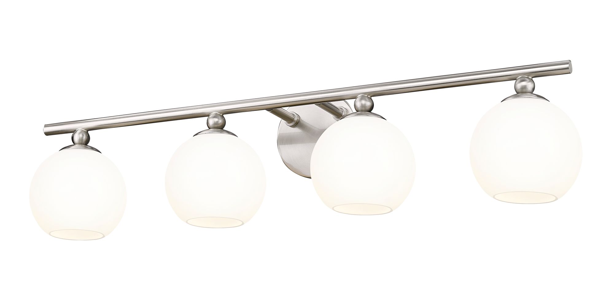 Image 6 Z-Lite Neoma 30" Wide Brushed Nickel 4-Light Bath Light more views