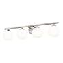 6_Z-Lite Neoma 30" Wide Brushed Nickel 4-Light Bath Light more views
