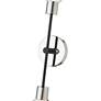 7_Z-Lite Neutra 2 Light Wall Sconce in Matte Black + Polished Nickel more views