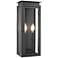 Z-Lite Nova 16 1/2" High Black 2-Light Outdoor Wall Light