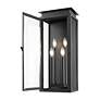 4_Z-Lite Nova 24 1/2" High Black 4-Light Outdoor Wall Light more views