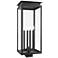 Z-Lite Nova 26 3/4" High Black 4-Light Outdoor Post Light