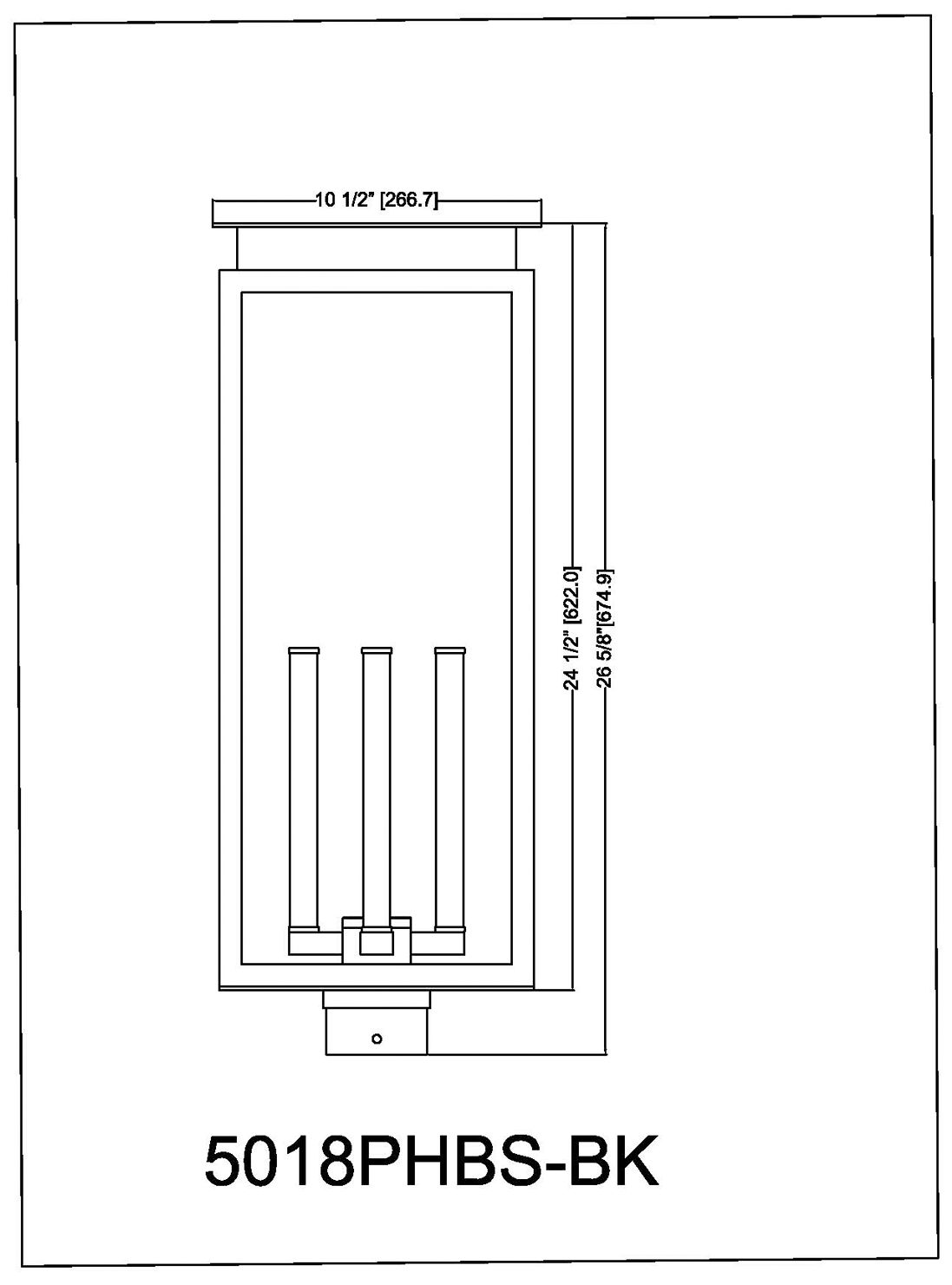 Image 6 Z-Lite Nova 26 3/4" High Black 4-Light Outdoor Post Light more views