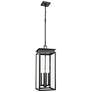 2_Z-Lite Nova 27 1/2" High Black 4-Light Outdoor Hanging Light