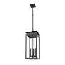 5_Z-Lite Nova 27 1/2" High Black 4-Light Outdoor Hanging Light more views