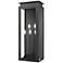 Z-Lite Nova 32" High Black 5-Light Outdoor Wall Light