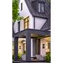2_Z-Lite Nova 32" High Black 5-Light Outdoor Wall Light more views