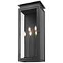 4_Z-Lite Nova 32" High Black 5-Light Outdoor Wall Light more views