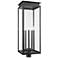Z-Lite Nova 35" High Black 5-Light Outdoor Post Light