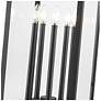 7_Z-Lite Nova 36 3/4" High Black 5-Light Outdoor Pier Light more views