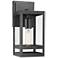 Z-Lite Nuri 13 1/2" High Black Outdoor Wall Light