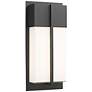 1_Z-Lite Nyx 13" High Black LED Outdoor Wall Light