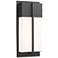 Z-Lite Nyx 13" High Black LED Outdoor Wall Light