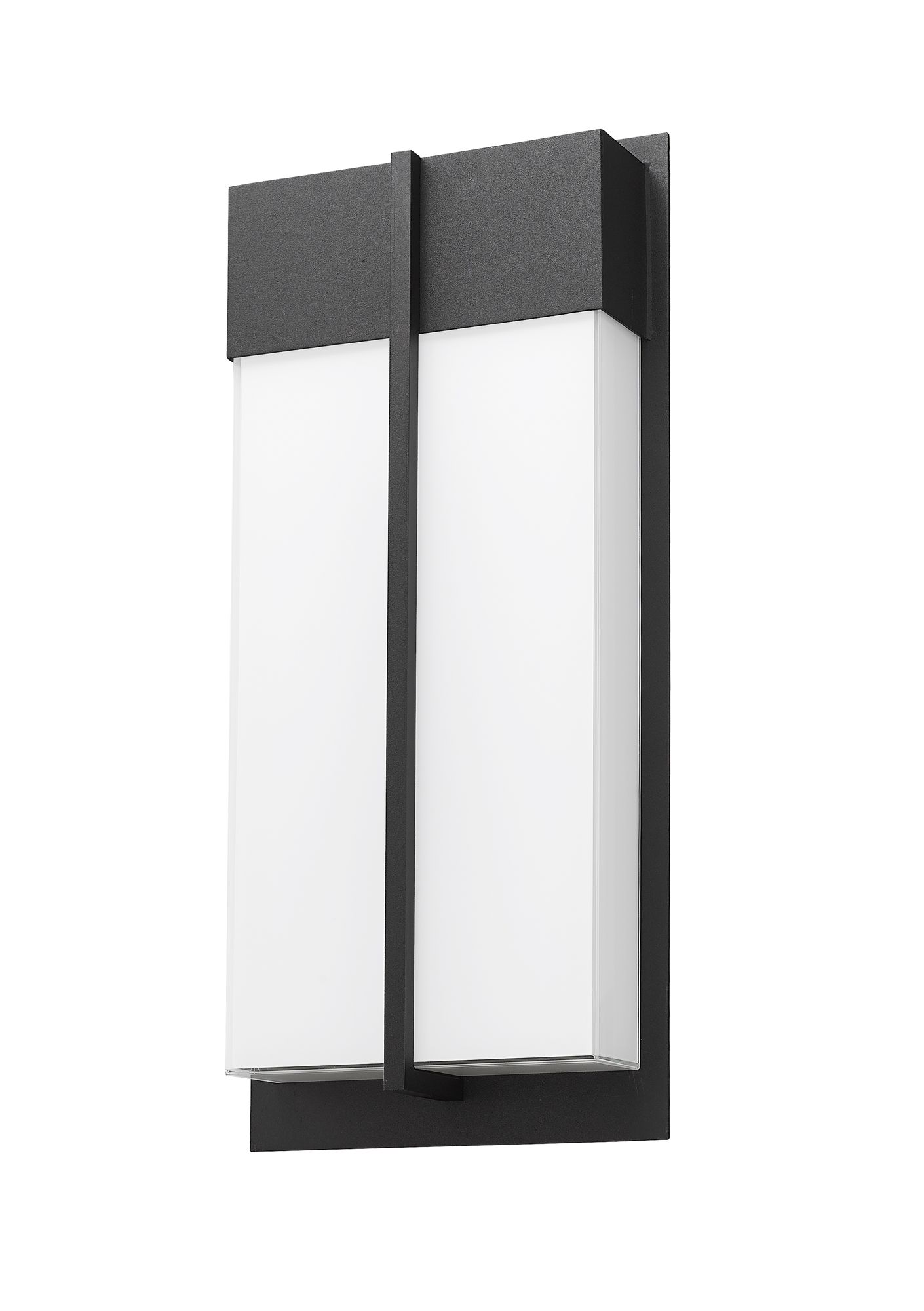 Z-Lite Nyx 18" High Black LED Outdoor Wall Light