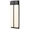 Z-Lite Nyx 24" High Black LED Outdoor Wall Light