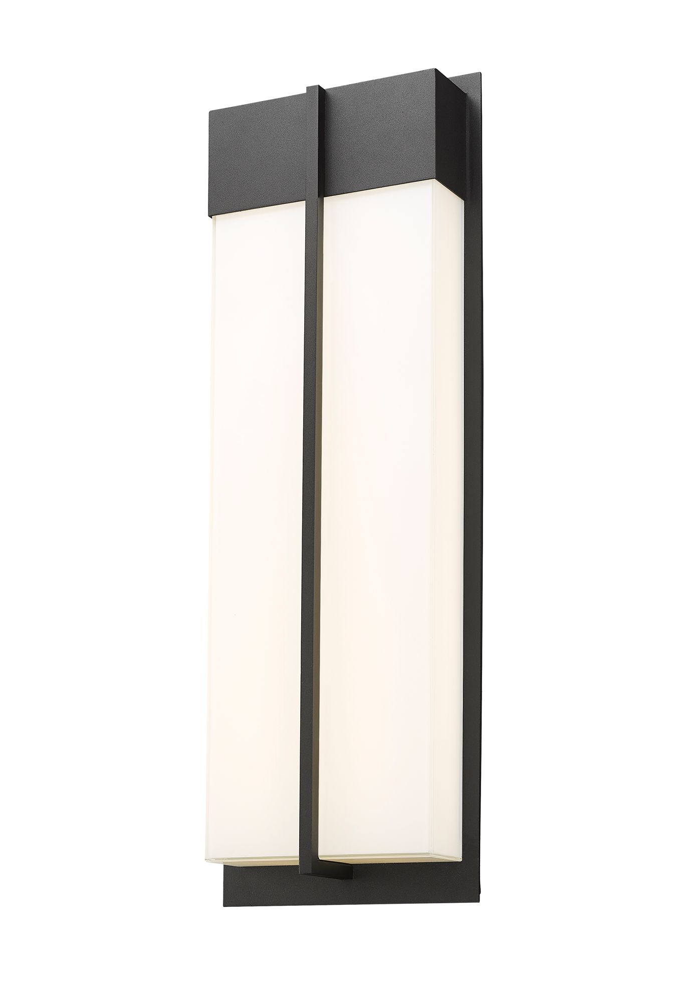 Image 5 Z-Lite Nyx 24" High Black LED Outdoor Wall Light more views