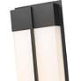 6_Z-Lite Nyx 24" High Black LED Outdoor Wall Light more views