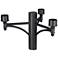 Z-Lite Outdoor 15 3/4" High Black 3-Light Post Top Adapter