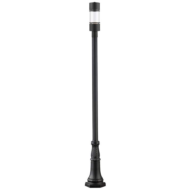 Image 1 Z-Lite Outdoor LED Post Light in Black Finish