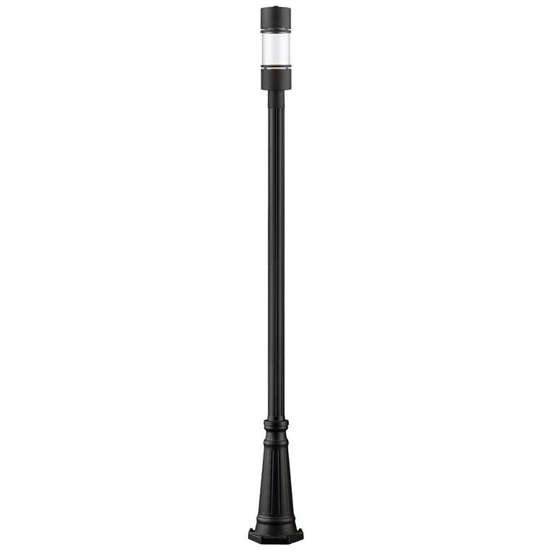 Image 1 Z-Lite Outdoor LED Post Light in Black Finish