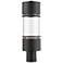Z-Lite Outdoor LED Post Mount Light in Black Finish