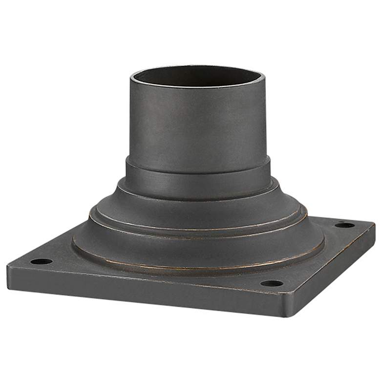 Image 1 Z-Lite Outdoor Pier Mount in Oil Rubbed Bronze Finish