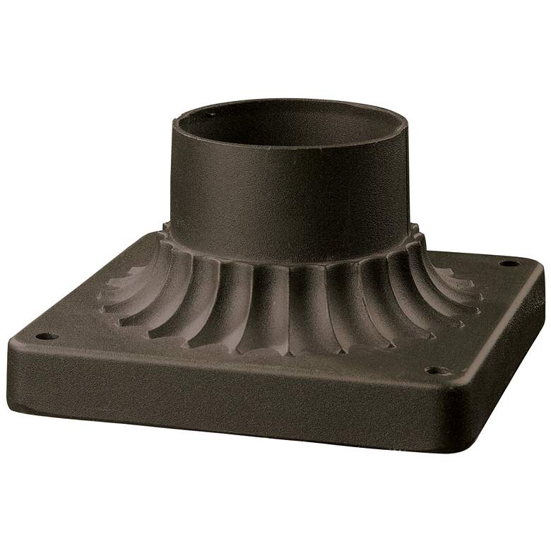 Image 1 Z-Lite Outdoor Pier Mount in Oil Rubbed Bronze Finish