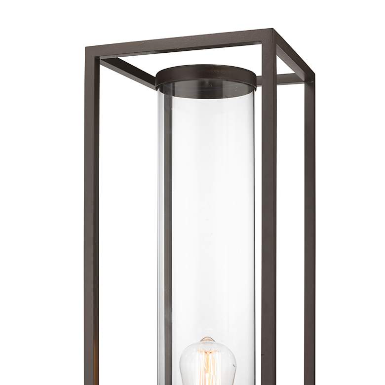 Image 6 Z-Lite Outdoor Pier Mounted Fixture in Deep Bronze + Outdoor Brass Finish more views