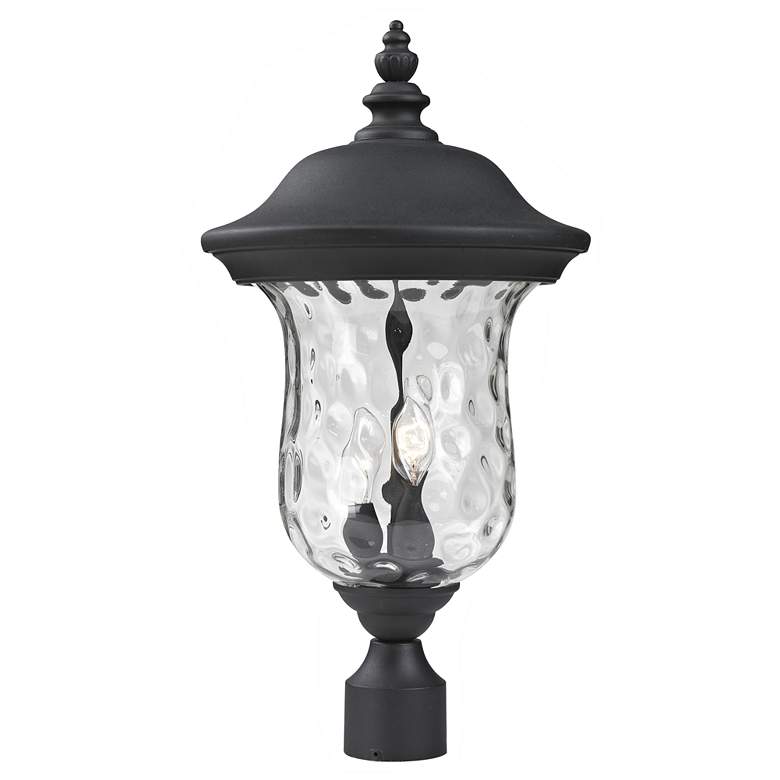Image 1 Z-Lite Outdoor Post Light in Black Finish
