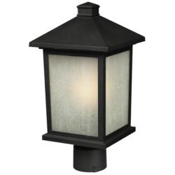 Z-Lite Outdoor Post Light in Black Finish