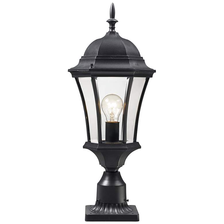 Image 1 Z-Lite Outdoor Post Light in Black Finish