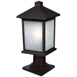 Z-Lite Outdoor Post Light in Black Finish