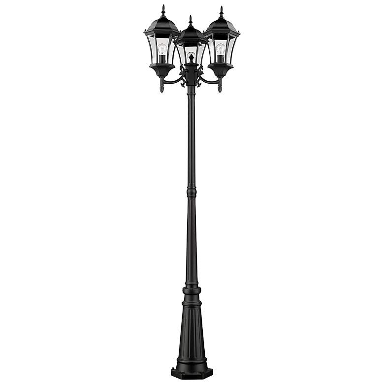 Image 7 Z-Lite Outdoor Post Light in Black Finish more views