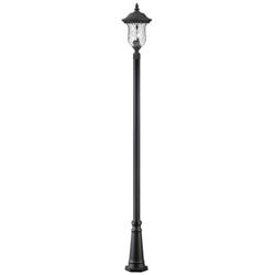 Z-Lite Outdoor Post Light in Black Finish