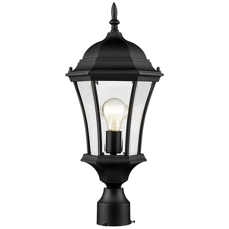 Image 1 Z-Lite Outdoor Post Light in Black Finish