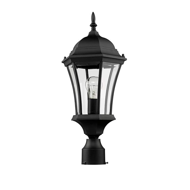 Image 5 Z-Lite Outdoor Post Light in Black Finish more views