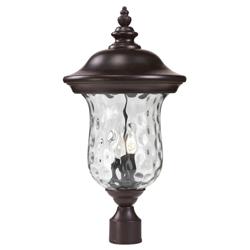 Z-Lite Outdoor Post Light in Bronze Finish