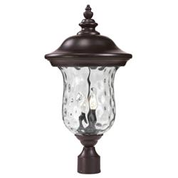 Z-Lite Outdoor Post Light in Bronze Finish