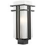 Z-Lite Outdoor Post Light in Outdoor Rubbed Bronze Finish