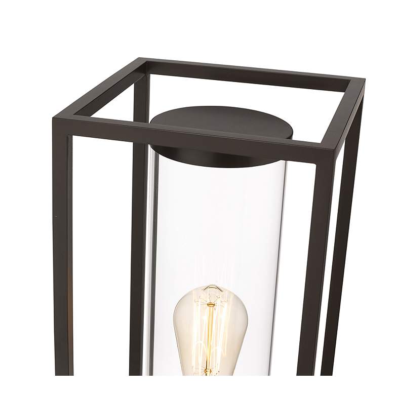 Image 3 Z-Lite Outdoor Post Mount Fixture in Deep Bronze + Outdoor Brass Finish more views