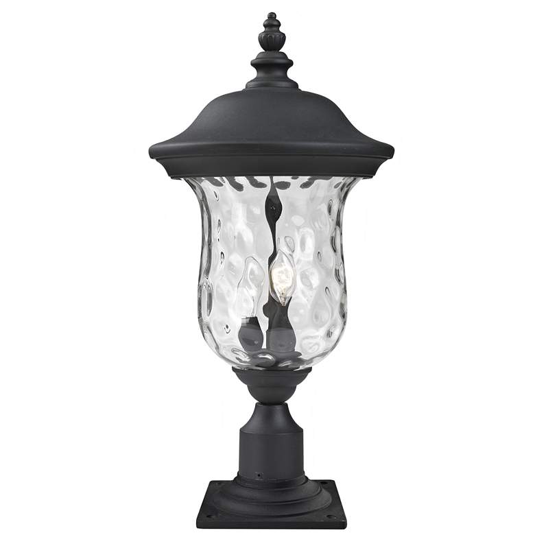 Image 1 Z-Lite Outdoor Post Mount Light in Black Finish